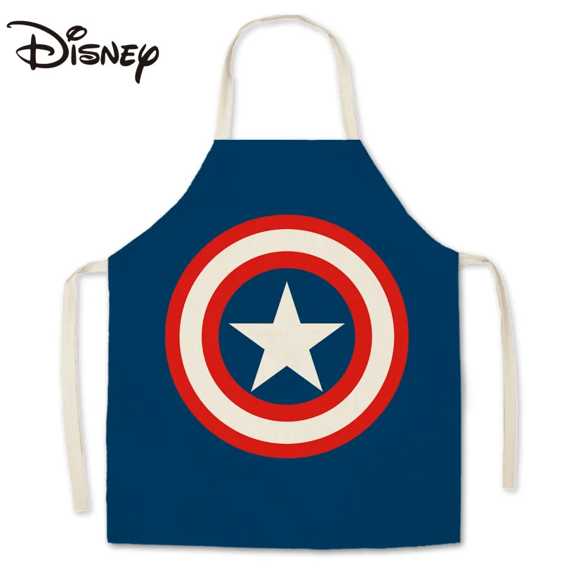 Фартук Disney Marvel Железный человек печать фартук для взрослых и детей кулинарный