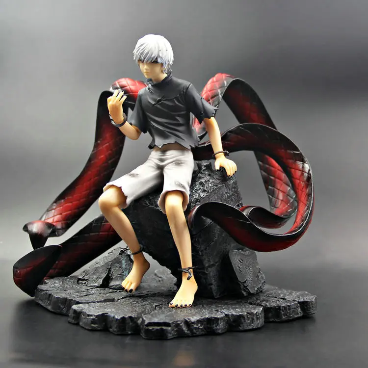 Аниме периферийный Токийский вурдалак Пробуждение Kaneki Кен сидя сменный штекер гаражный комплект модель
