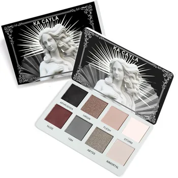 

8 Colors Eye Shadow Makeup Palette Long Lasting Pearl Glitter Eyeshadow Palette Metallic Diamond Pigment Make Up Cosmetics TSLM2