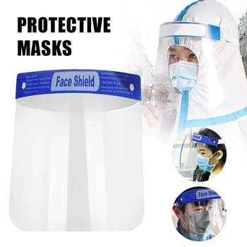 

2020 High Quality Transparent Face Shield Safety Mask Isolation Breathable Protective Masks New