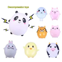 Juguete de descompresión para adultos, antiestrés, suave, animales, cerdo, Tigre, conejo