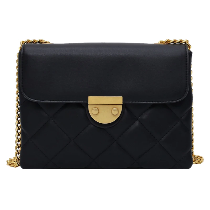 

191223 iVog New Arrival Everyday Female Crossbody Shoulder Handbag Quilted Fashion Chain Hand Bags for Women 2019