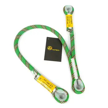 

22KN Paracord On For Rock Mountain Climbing DH Dynamic Lanyard Protective Eye-to-eye Sling Parachute Cord Lanyard V/Y Shape