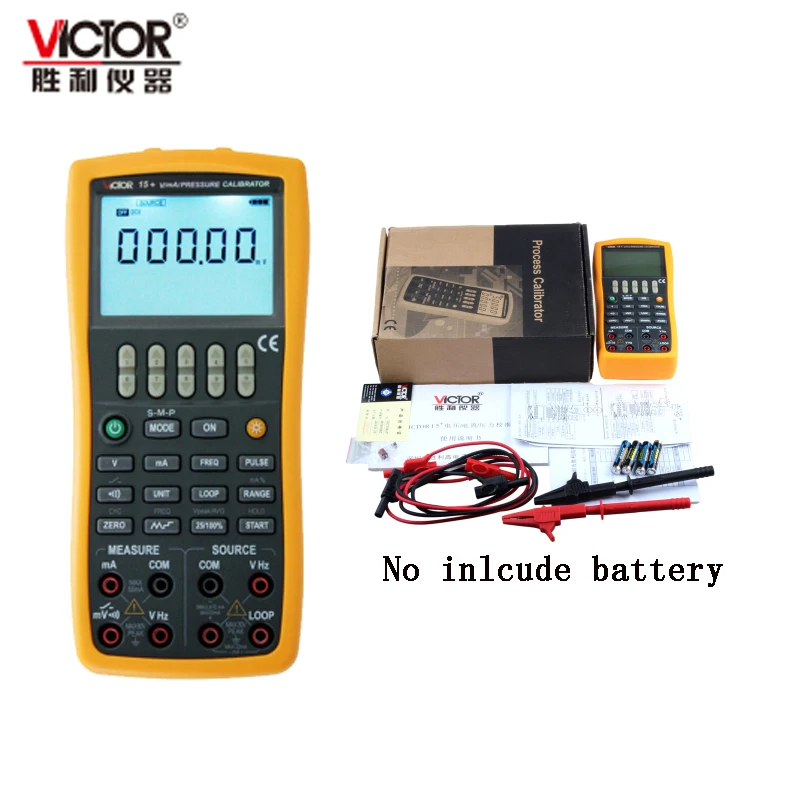 VICTOR Виктори VC15+ ток/напряжение/давление многофункциональный калибратор