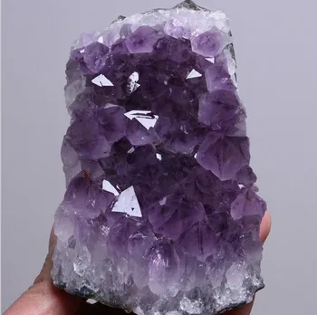 

325 Natural Amethyst Quartz Beautiful Purple Geode Crystal Cluster Specr