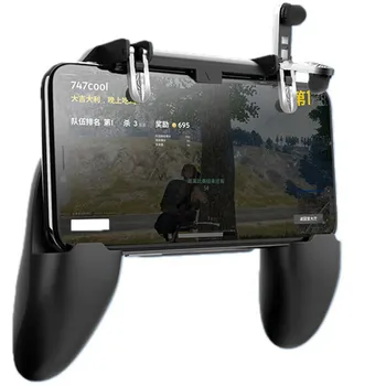 

Mobile Game Controller Sensitive Shoot And Aim Joysticks Gamepad Handle For PUBG Ergonomic Comfortable Grip 4 Fingers Operate