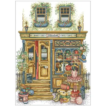 

clothes store patterns Counted Cross Stitch 11CT 14CT 18CT DIY Chinese Cross Stitch Kits Embroidery Needlework Sets home decor