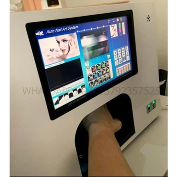 Billig 2020 Neue Nagel Drucker Nail Art Drucker 3 Rosen Druck Diy Nail Art 10,2 Zoll Touch Screen Und Computer Innen Wifi Bluetooth