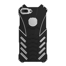 R-JUST Алюминиевый металлический бампер, защитный противоударный чехол для телефона, чехол для iPhone 7/8 Plus 5,5 дюймов