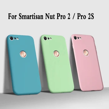 Перейти на Алиэкспресс и купить Fundas чехол для Smartisan Nut pro 2S OE106 tpu жидкостный Мягкий силиконовый чехол для телефона для Smartisan Nut pro 2 OS105 защитный чехол
