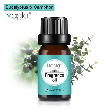 

Inagla Eucalyptus & Camphor Fragrance Essential Oils 10ml Pure Plant Fruit Oil For Aromatic Aromatherapy Diffusers Banana Oil
