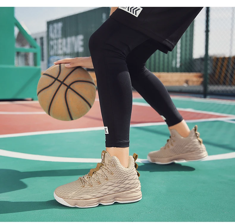 Мужские баскетбольные кроссовки для мальчиков 11 Lebron 15 Kyrie 5, дышащие кроссовки Uptempo, Zapatos Baloncesto Hombre, большой размер 46
