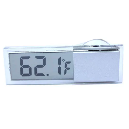 Автомобильный стильный термометр osculuum тип по Цельсию по Фаренгейту ЖК цифровой термометр присоска для внутреннего наружного 9,4x2,8 см