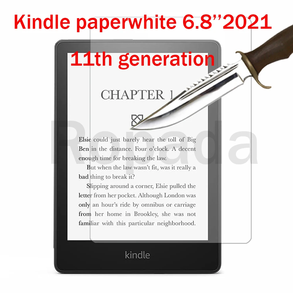 Tempered glass screen protector for Kindle paperwhite 2021 11th 6.8'' Kindle  3 4 5 8th 10th generation 6 ereader protective film - AliExpress