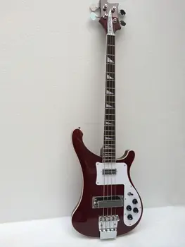

wine red 4003 bass guitar;thru maple neck;alder body;free shipping