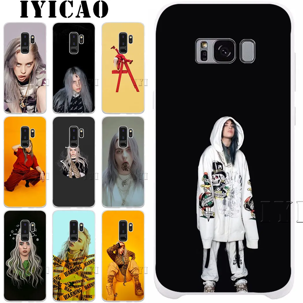 Billie Eilish Khalid Back for Samsung Galaxy A3 A5 A6 A7 A8 Plus A9 A10 A30 A40 A50 A70 M10 M20 M30 A10S A20S A30S A40S A50S | Мобильные