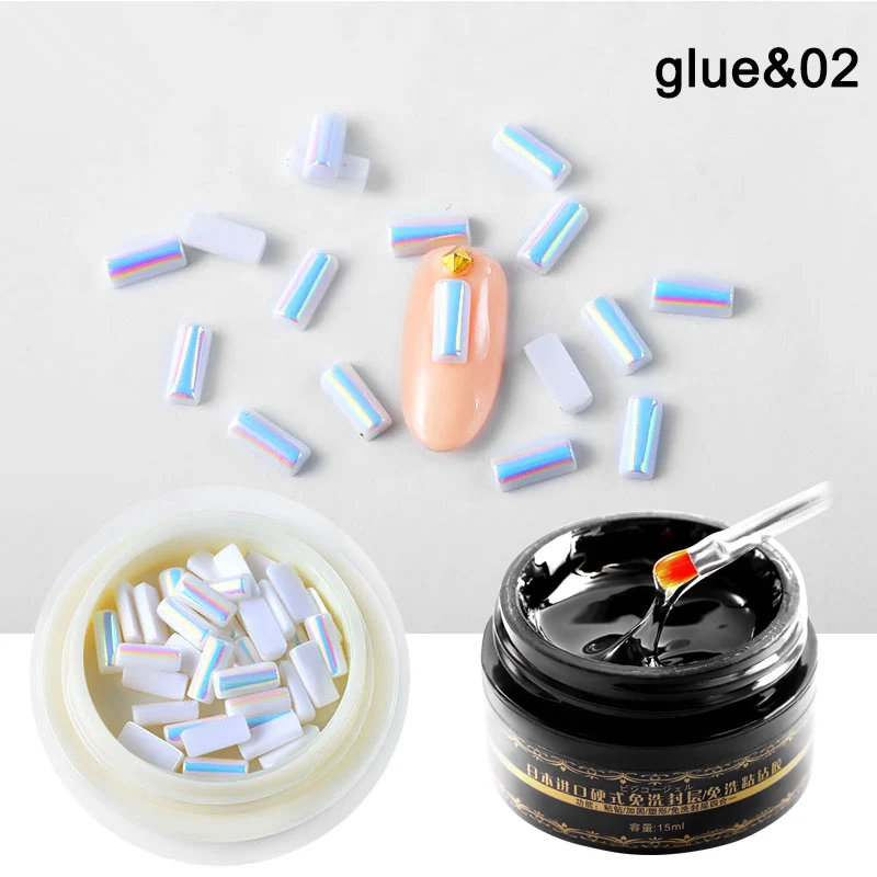 Абсолютно жесткий не моющийся гель для верхнего покрытия, прочный полигель для ногтей, быстрое удлинение с жемчугом LVS88