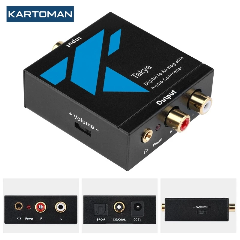Adaptador-de-Conversor-Digital-para-Anal-gico-ptico-para-RCA-Conversor ...