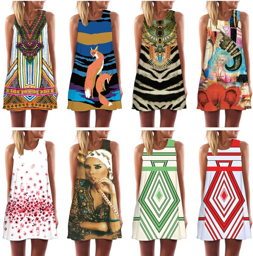 casual summer tank dresses
