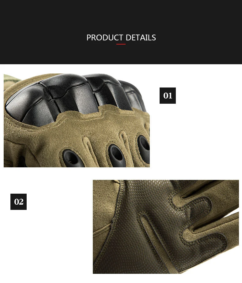 Full Finger Tactical Gloves Military Paintball Shooting Airsoft Touch Screen Protective Gear Outdoor cycling gloves Men Women