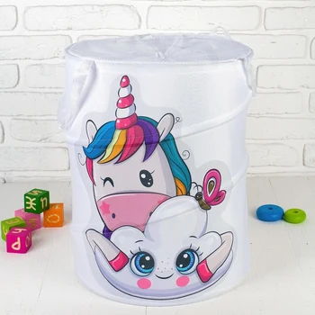 

Basket for storing toys "Unicorn" 35 × 35 × 45 cm
