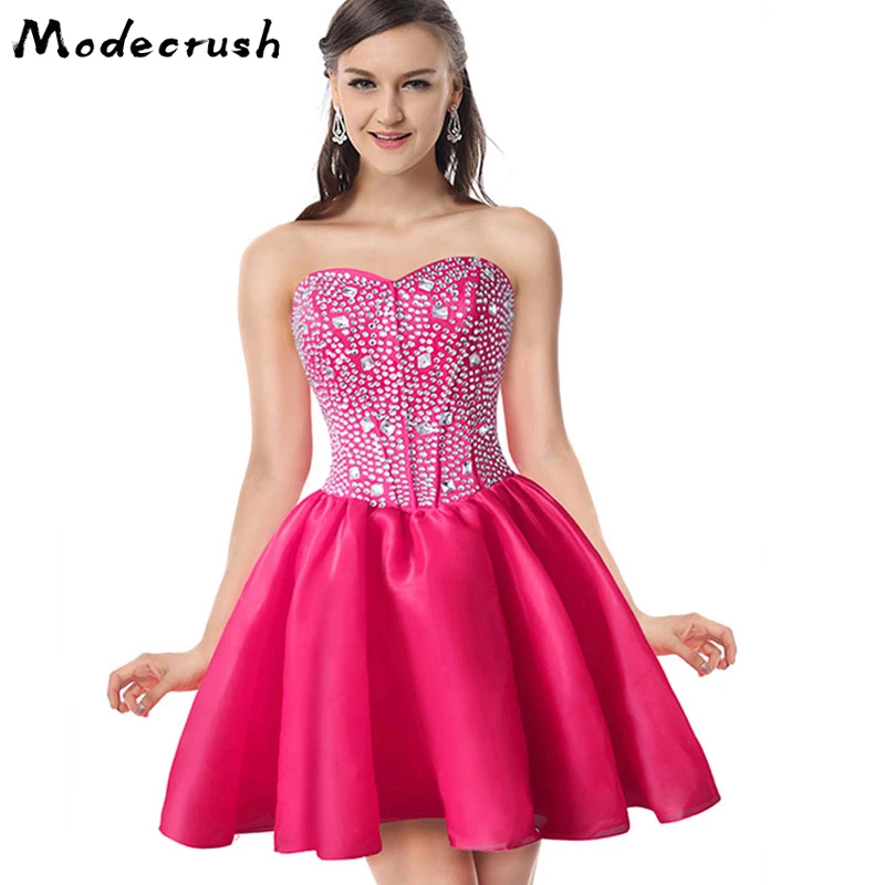 Modecrash принцесса выпускного вечера коктейное платье для вечеринки короткие 2019