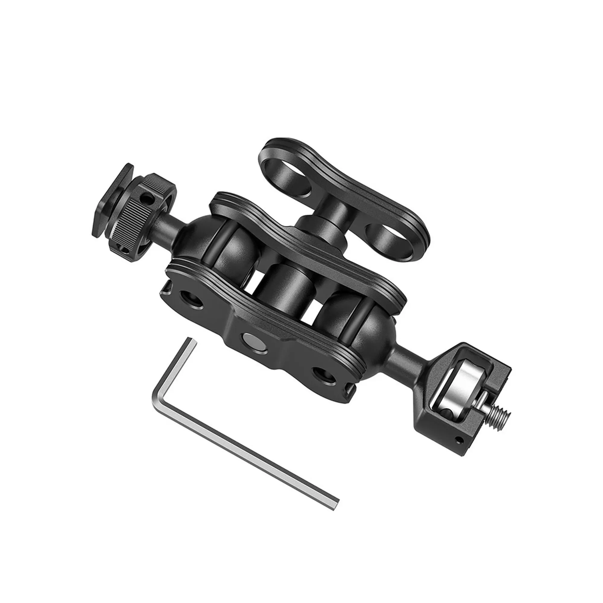 SmallRig быстросъемный Холодный башмак Регулируемый фрикционный артикулирующий магический рычаг с двумя шариковыми головками(1/" винт и холодная колодка) 2394