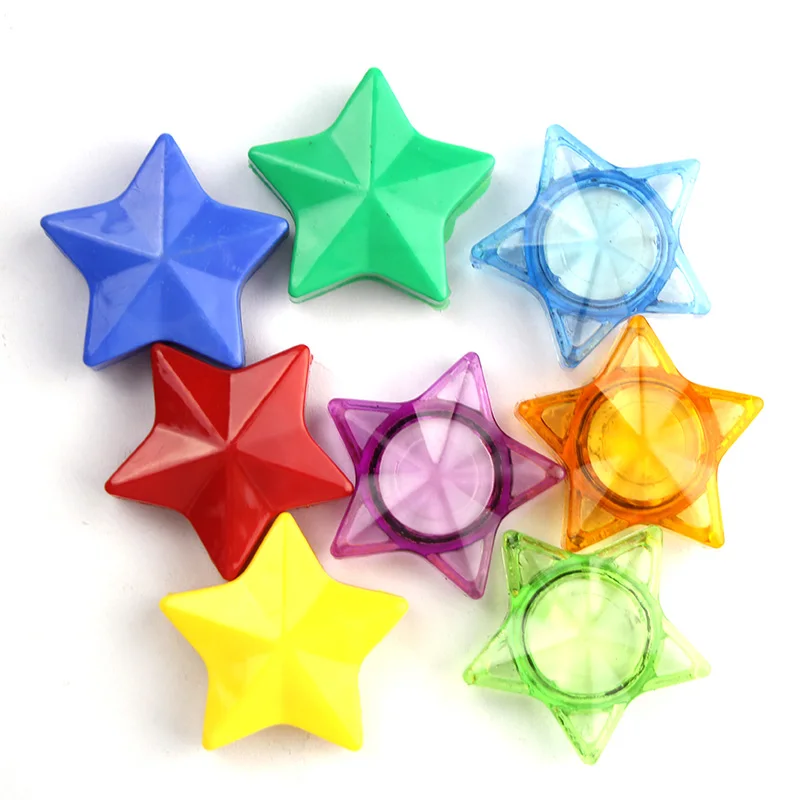 

Magnetic Buttons Fridge Stickers White Board Love Star 4 Color Suit Transparent Disk To Work In An Office Teaching 20pcs