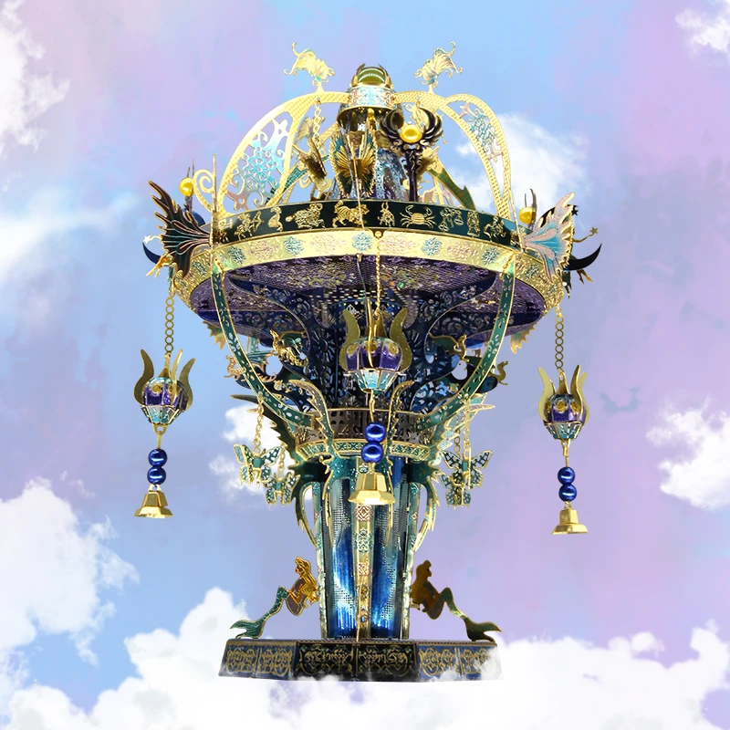 picture kingdom 3d metal puzzle