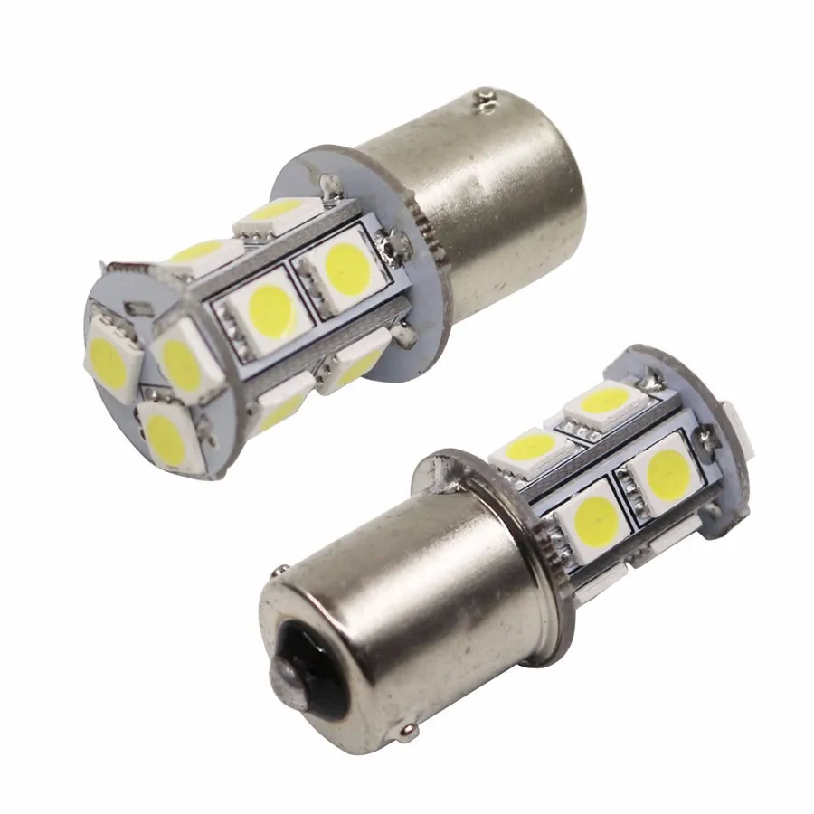 Автомобильный светодиодный фонарь рулевого управления S25 BA15s 1156 5050 13smd задний фонарь стоп-сигнал
