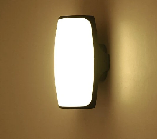 

Morden IP65 Outdoor waterproof bollard Led wall light , balcony garden home corridor led wall lamp 10W, warm white, cool white