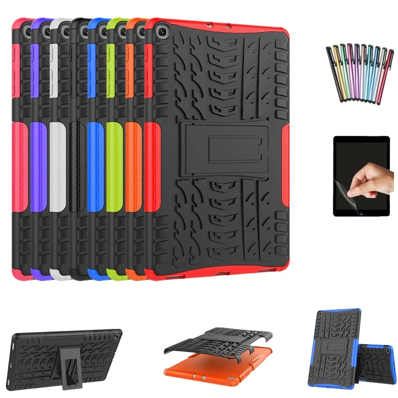 

2020 For Huawei MatePad T8 Case MediaPad T3 8.0 /M5 lite 8/M5 8.4 2018 Tablet armor case TPU+PC Shockproof Stand Cover+Film+Pen