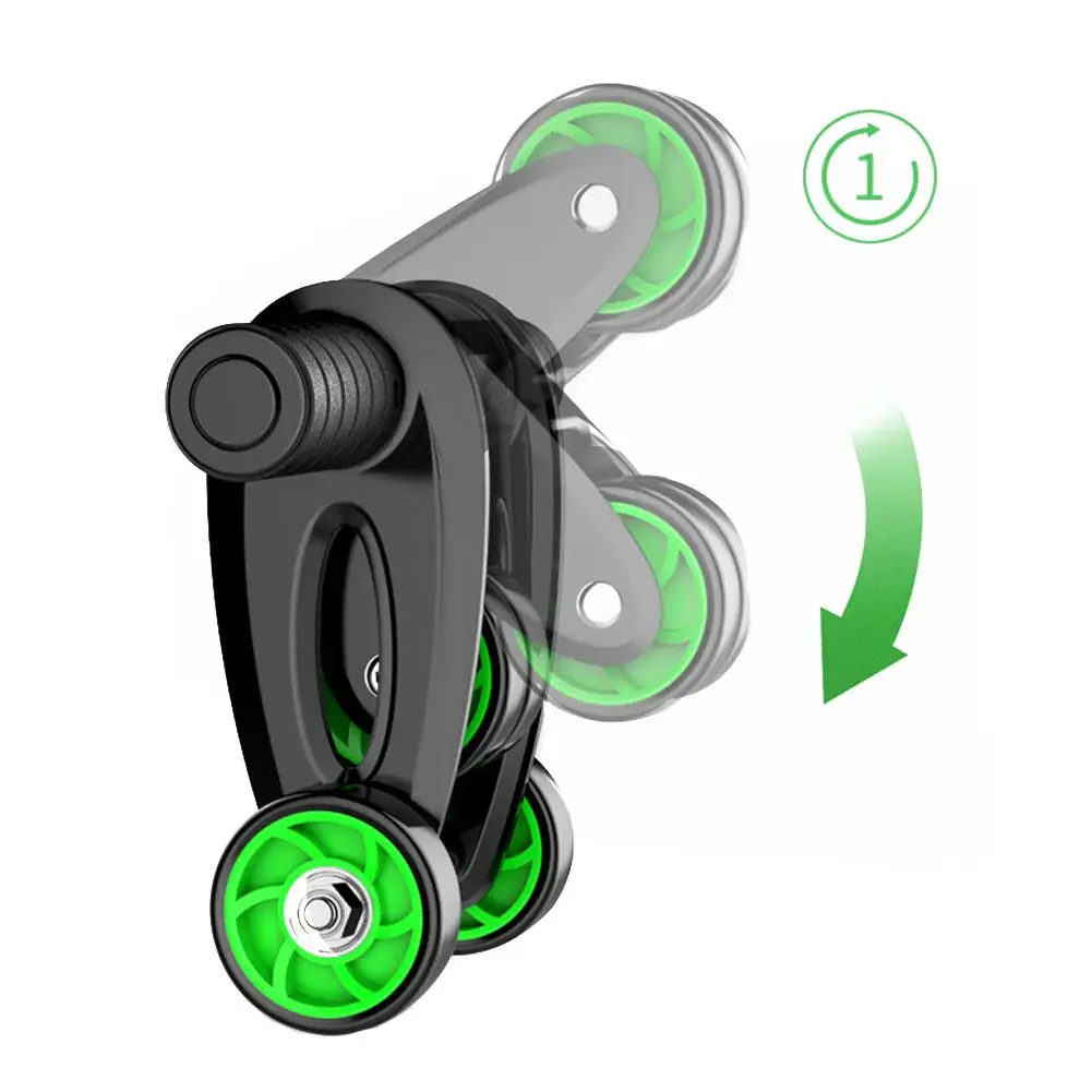 5 In 1 Fitness Set Collapsible AB Wheel Roller Kit Elastic Rope Pad Jump Rope Set Fitness Equipment Men Women Trainer