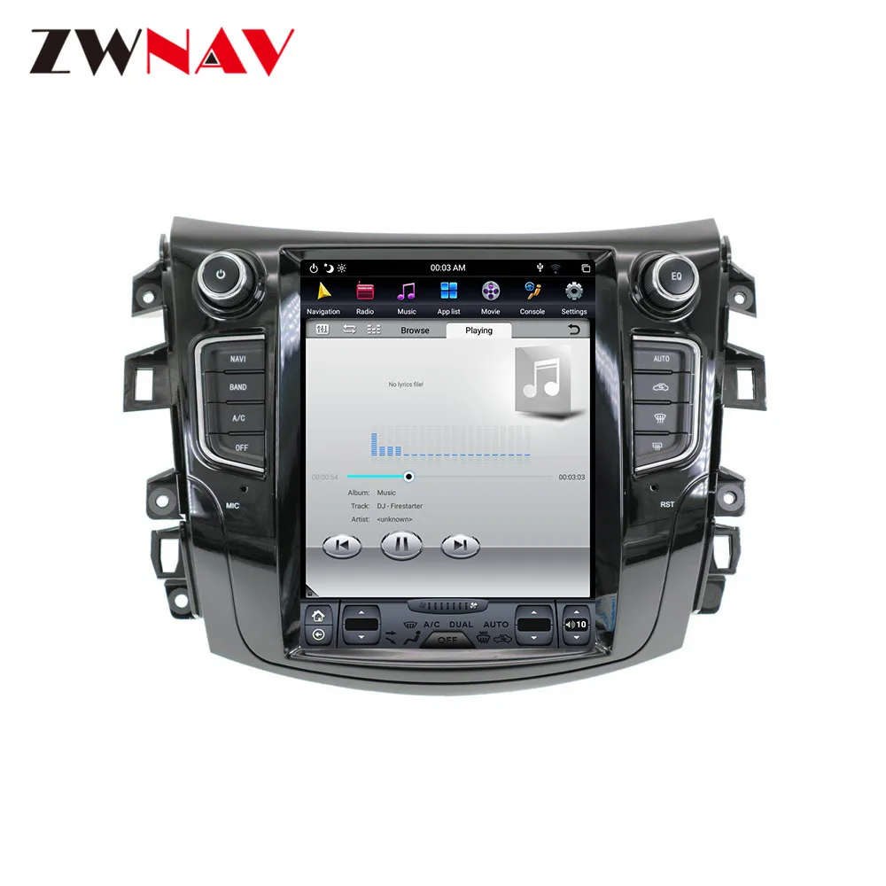 Excellent PX6 4GB RAM Tesla Style Android 8.1 Car GPS Navigation For NISSAN NP300 Navara 2014-019 Head Unit Multimedia Radio Tape Recorder 13
