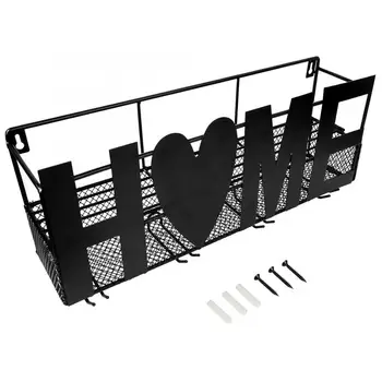 

Wall Mounted Wine Bottle Stemware Glass Rack Holder Wine Cork Storage