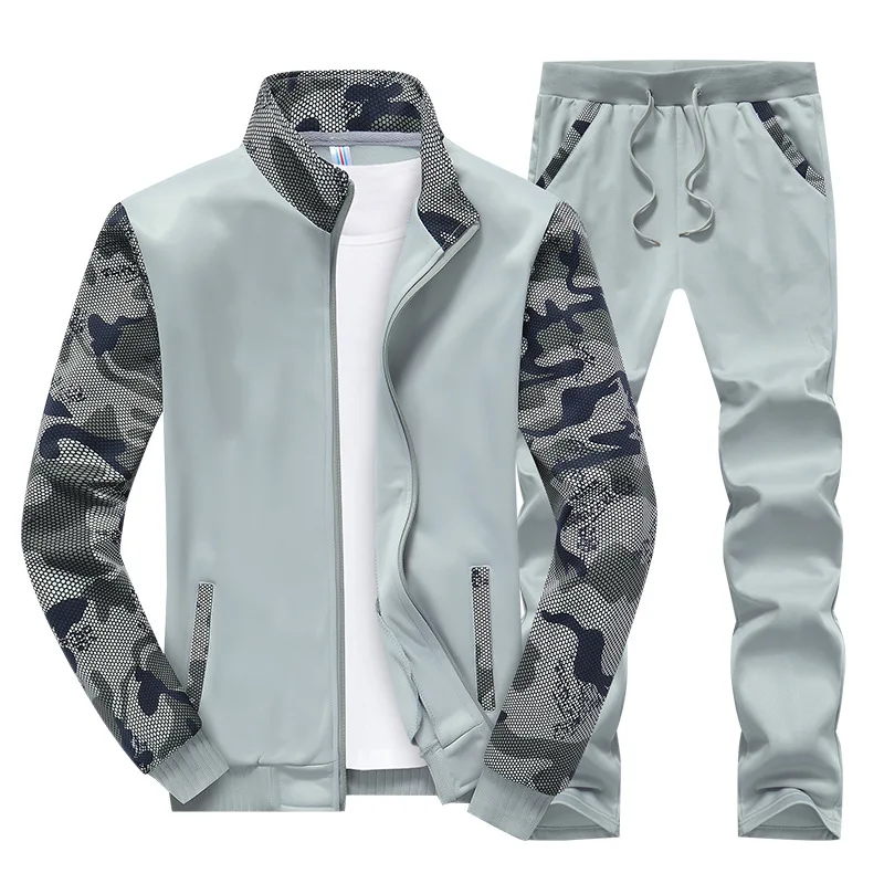 

MEN'S Hoodie MEN'S Sport Suit Men'S Wear Slim Fit Couples Sports Clothing Trend Camouflage Set Batch