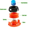 Replacement New String Trimmer Head M10*1.25 For Brush Cutter Grass Trimmer ► Photo 2/6