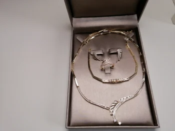 

Top Quality Flower Shape AAA Cubic Zirconia Bridal Wedding Jewelry Sets for Women Daily Party Show Fashion Accessories