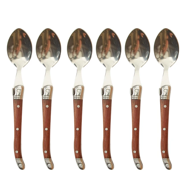 Lot De 40 Cuillères à Café En Inox Poli Miroir - Longueur 15 Cm - Lave-vaisselle - 2