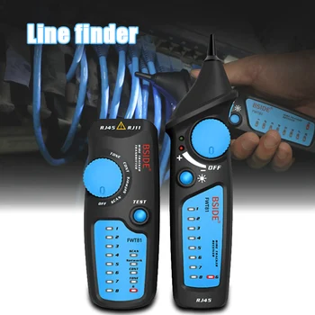 

FWT81 Electric Line Finder Tester RJ45 RJ11 Telephone Wire Network LAN TV Cable Tracker TP899