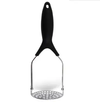 

Folding Pusher Potato Masher Multifunctional Fruit Vegetable Mash Tools Press Crusher Kitchen Manual Tools Stainless Steel