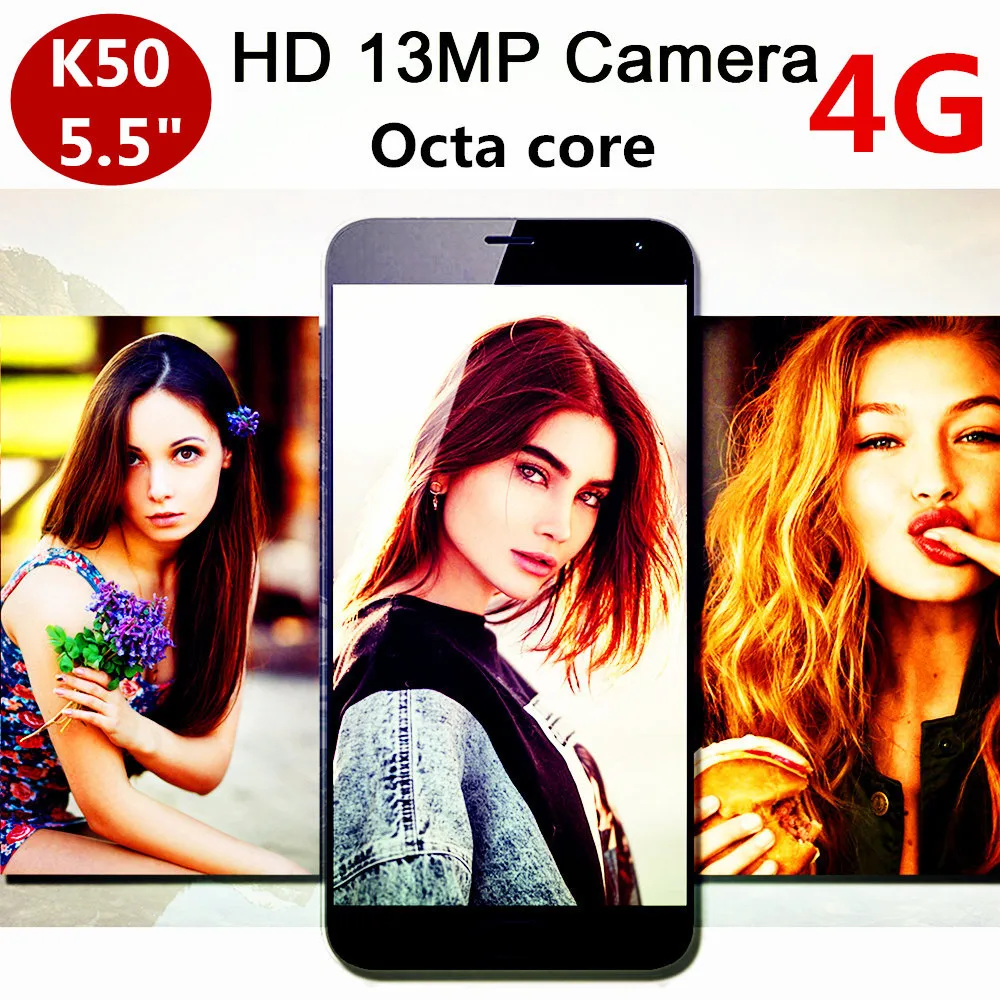 Глобальная версия K50, восьмиядерный смартфон, 5 Мп+ 13 МП, ips, 4G, LTE, 2 грамма, 16 ГБ rom, 5,5 дюймов, большая батарея, WCDMA, android, мобильные телефоны разблокированы