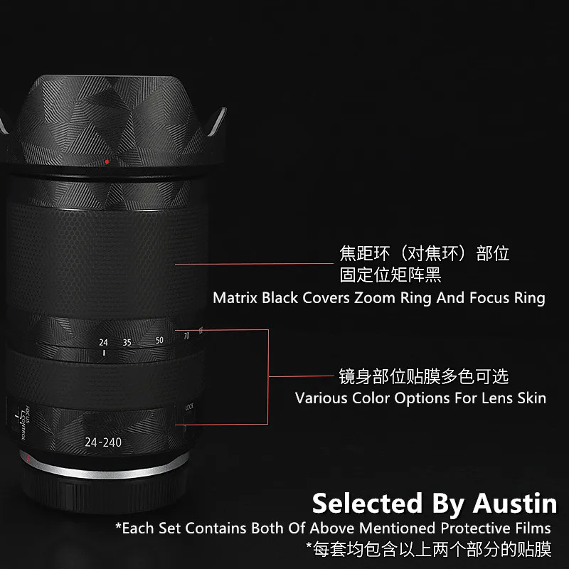 Защитная пленка для объектива с защитой от царапин Canon RF24 240 f4|Аксессуары