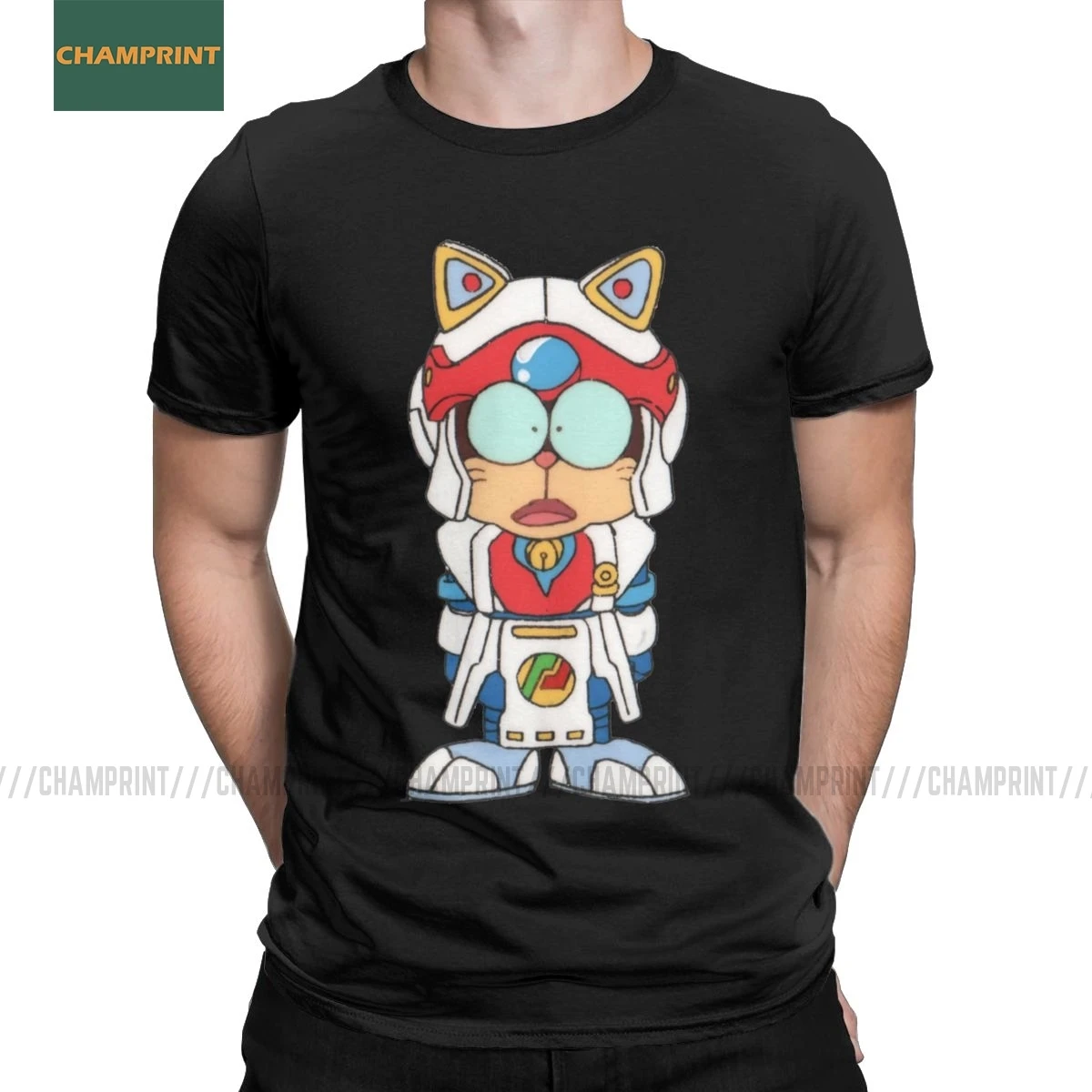 Samurai Pizza Cats быстрого Cerviche мужские футболки с героями мультфильмов на рост от 90s