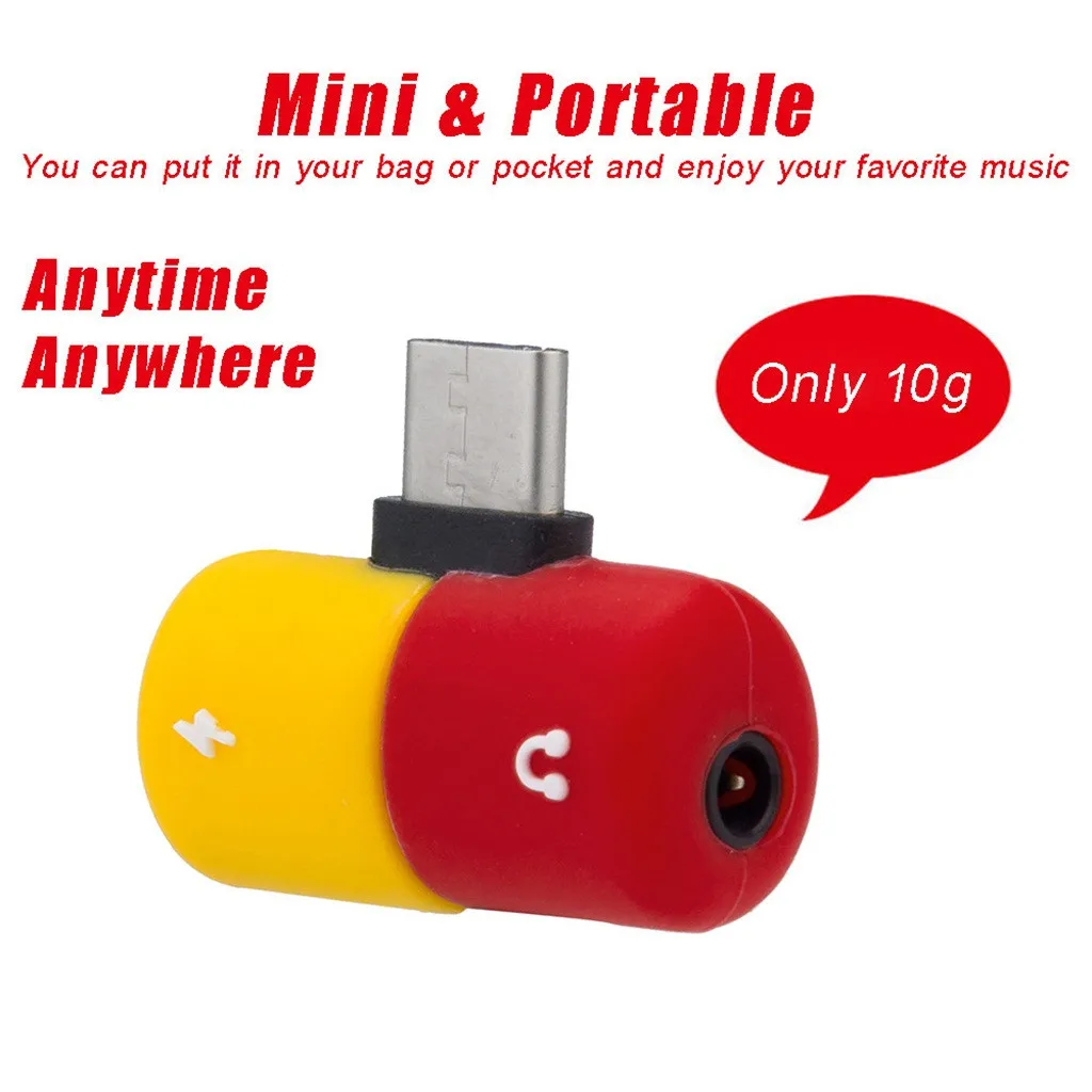 Зарядный Тип C для наушников 3,5 мм аудио кабель зарядное устройство переходник сплиттер для samsung Galaxy Note 10+ Y20