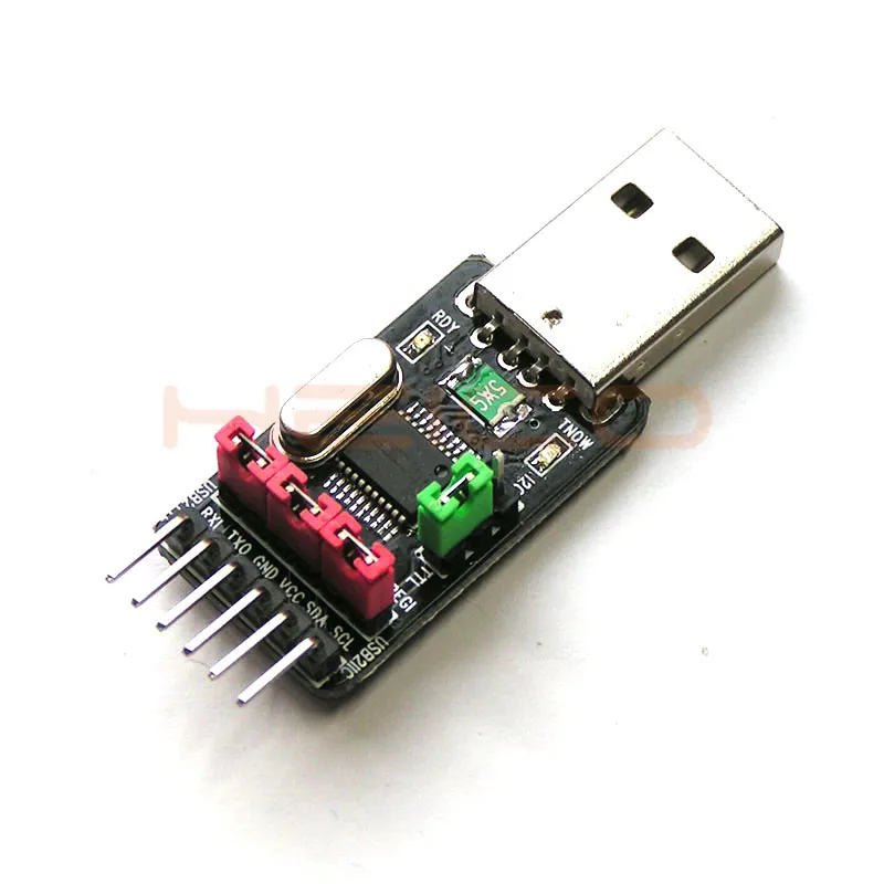 USB к ttl UART IEC конвертер адаптер модуль последовательный преобразователь с 6P DuPont линия/USB удлинитель для Arduino