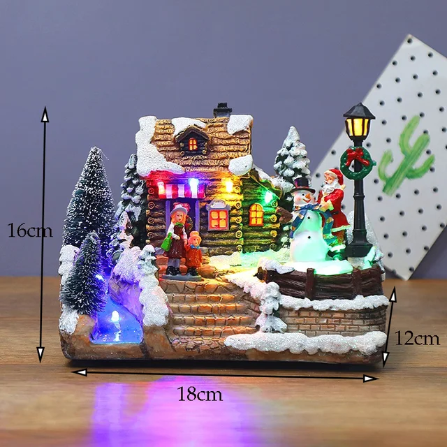 November 20 2022 Pinehurst Village Christmas Tree Lighting 2022 Christmas Snow House Village Led Light Luminescent Decorations With  Music Holiday Christmas Tree Festival House Home Decor|Pendant & Drop  Ornaments| - Aliexpress
