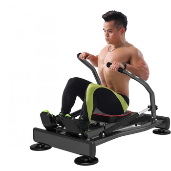 

Stainless Steel Row Machine Abdominal Pectoral Arm Fitness Training Stamina Body Glider Rowing Indoor Home Exercise Equipment