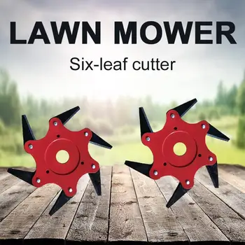 

Trimmer Head 6 Steel Razor Manganese Stee Coil Chain String Trimmers Garden Tools Spring Brush Cutter Head Grass Trimmer