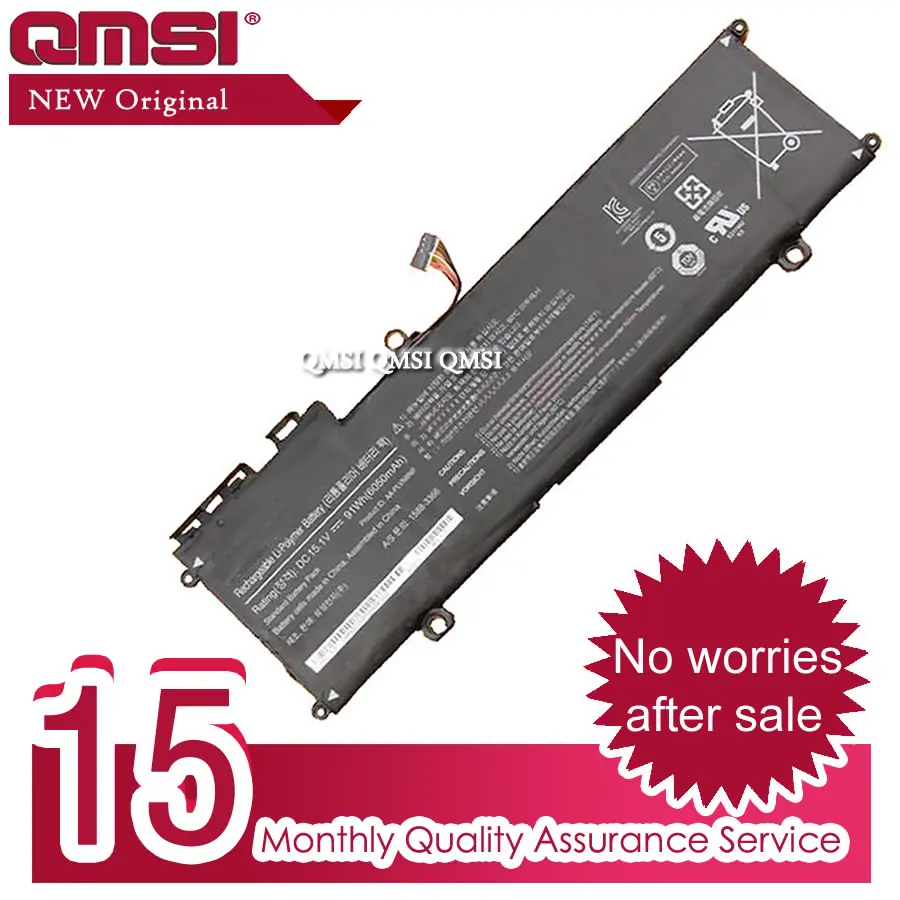 QMSI аккумулятор для ноутбука AA-PLVN8NP для SAMSUNG NP780Z5E-S02CA NP780Z5E-TO2UK NP870Z5E-X01HU NP870Z5E-X01RU NP880Z5E